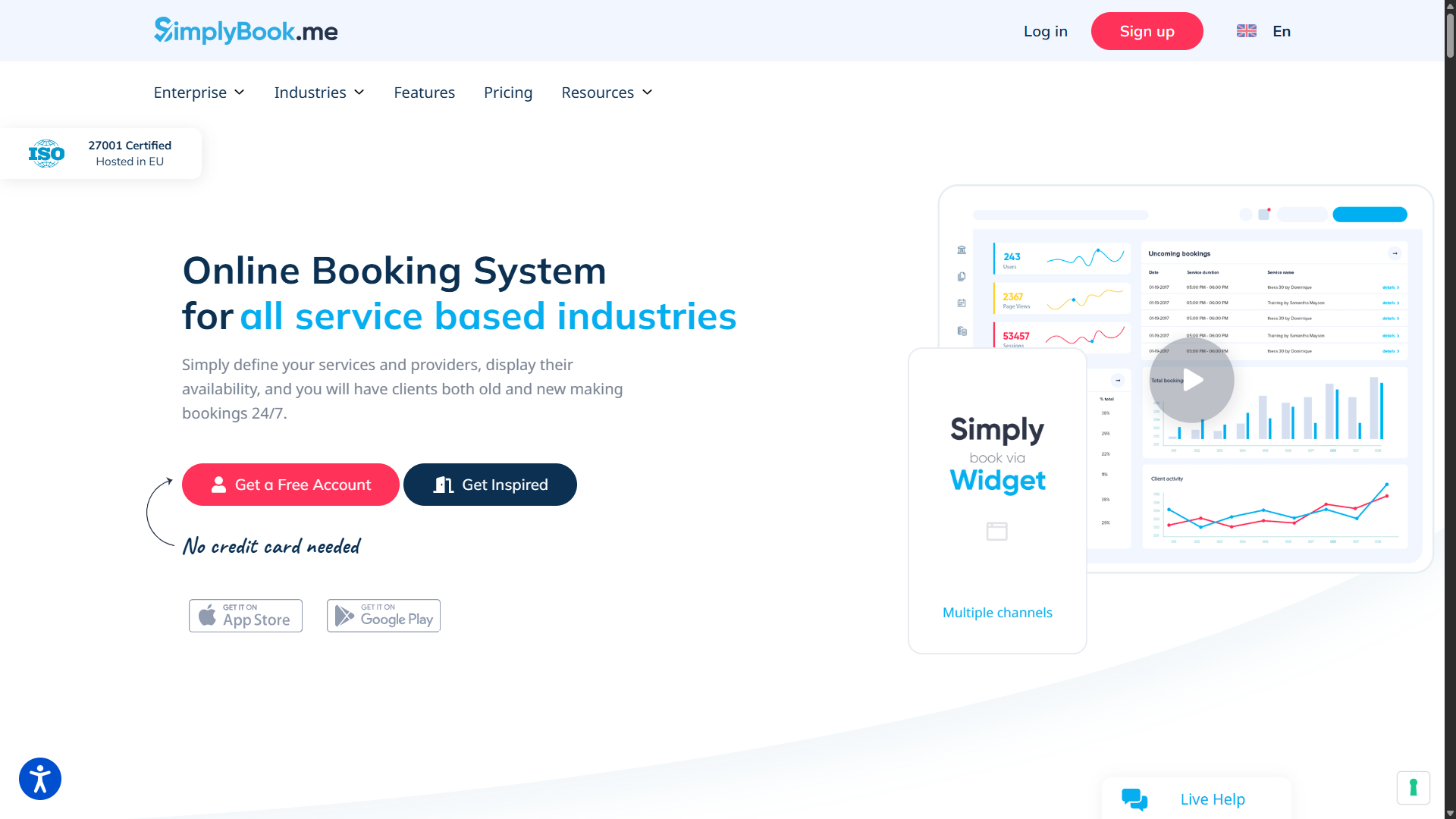 Review SimplyBook.me: Hệ Thống Đặt Lịch “Hạng Nặng” Hay Chỉ Làm Rối Thêm Việc?